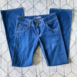 Hudson Flare Leg Jeans 28x32 EUC
